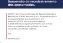 Recadastramento informações aqui!