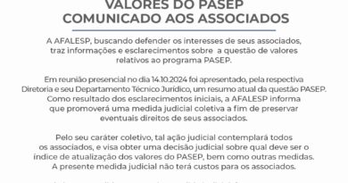 PASEP: NOTA DE ESCLARECIMENTO