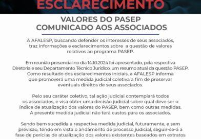 PASEP: NOTA DE ESCLARECIMENTO